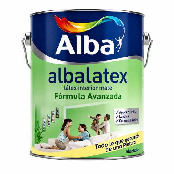 ALBA ALBALATEX LATEX INTERIOR BLANCO MATE