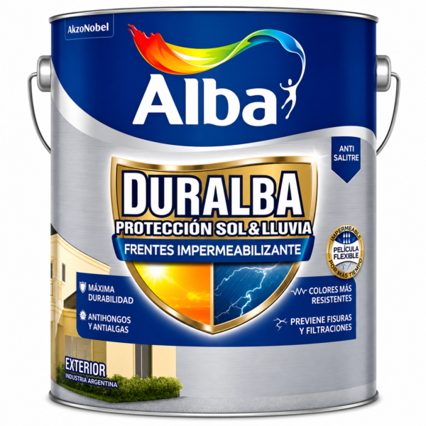 DURALBA FRENTES Y MUROS IMPERMEABILIZANTE ANTISALITRE
