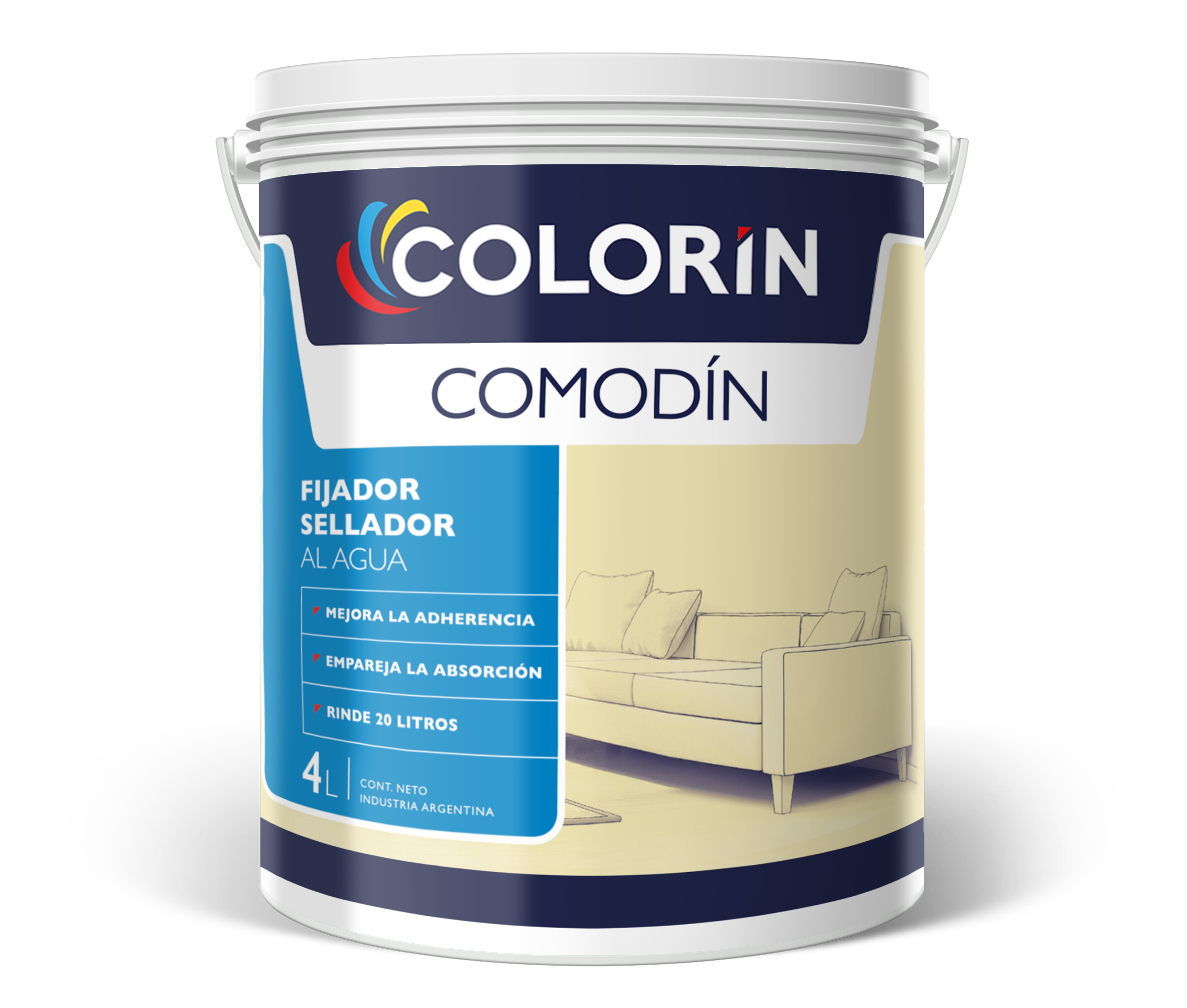 Comodín Fijador al Agua 4L