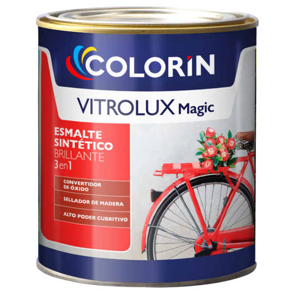 COLORIN VITROLUX MAGIC ESMALTE SINTETICO 3 EN 1 BRILLANTE